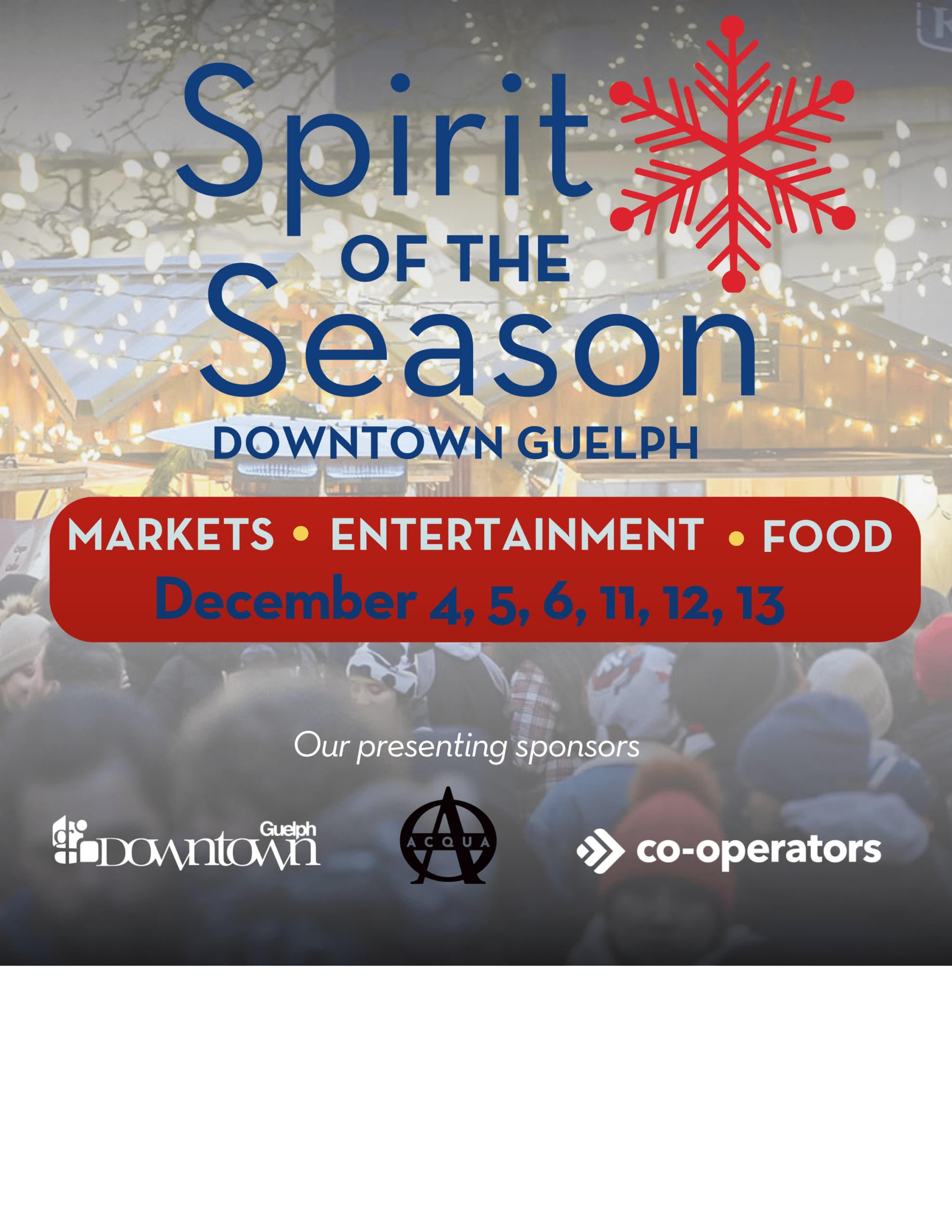 Spirit of the Season Downtown Guelph 2026 — event in Guelph, Ontario
